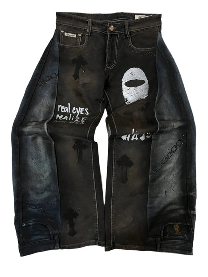 REAL X LIES denims