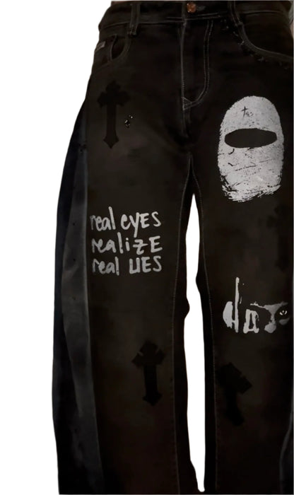 REAL X LIES denims